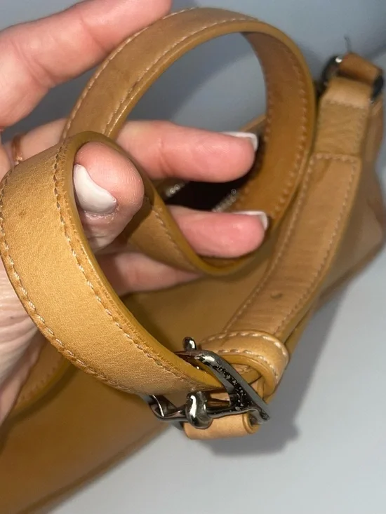 Coach Hampton Demi Leather Baguette VTG Shoulder Bag 7587 COA - Picture 14 of 16